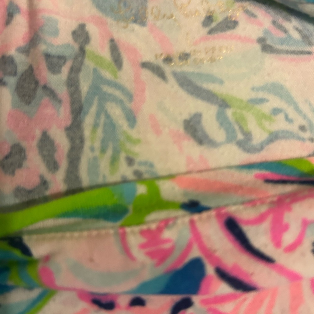 Lilly Pulitzer Multicolor Floral Long Sleeve Top - Picture 6 of 6